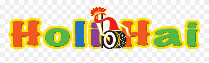 Happy Holi Text High Quality Png