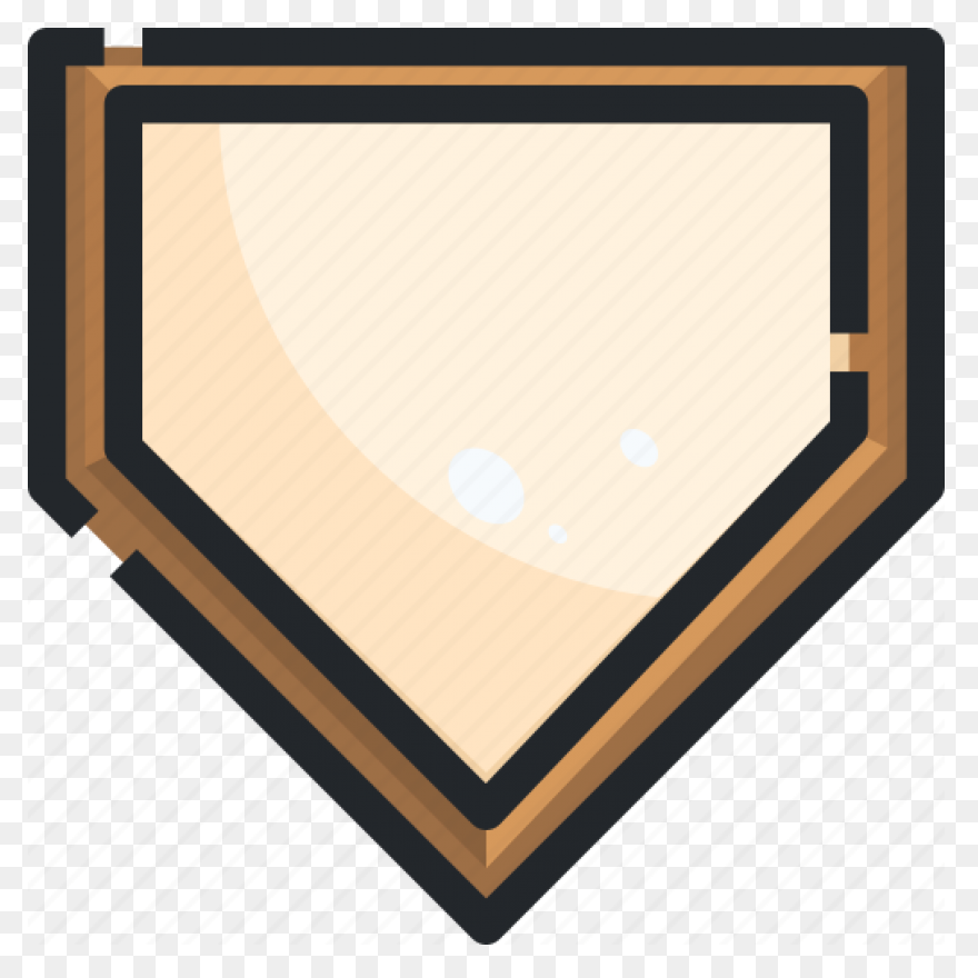 Thrown-Down Home Plate