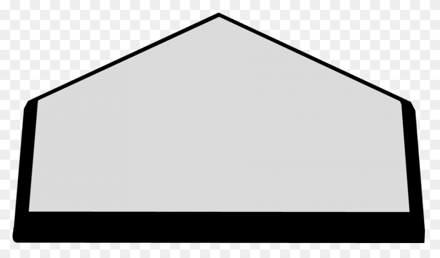 Thrown-Down Home Plate
