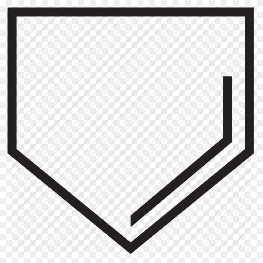 Thrown-Down Home Plate