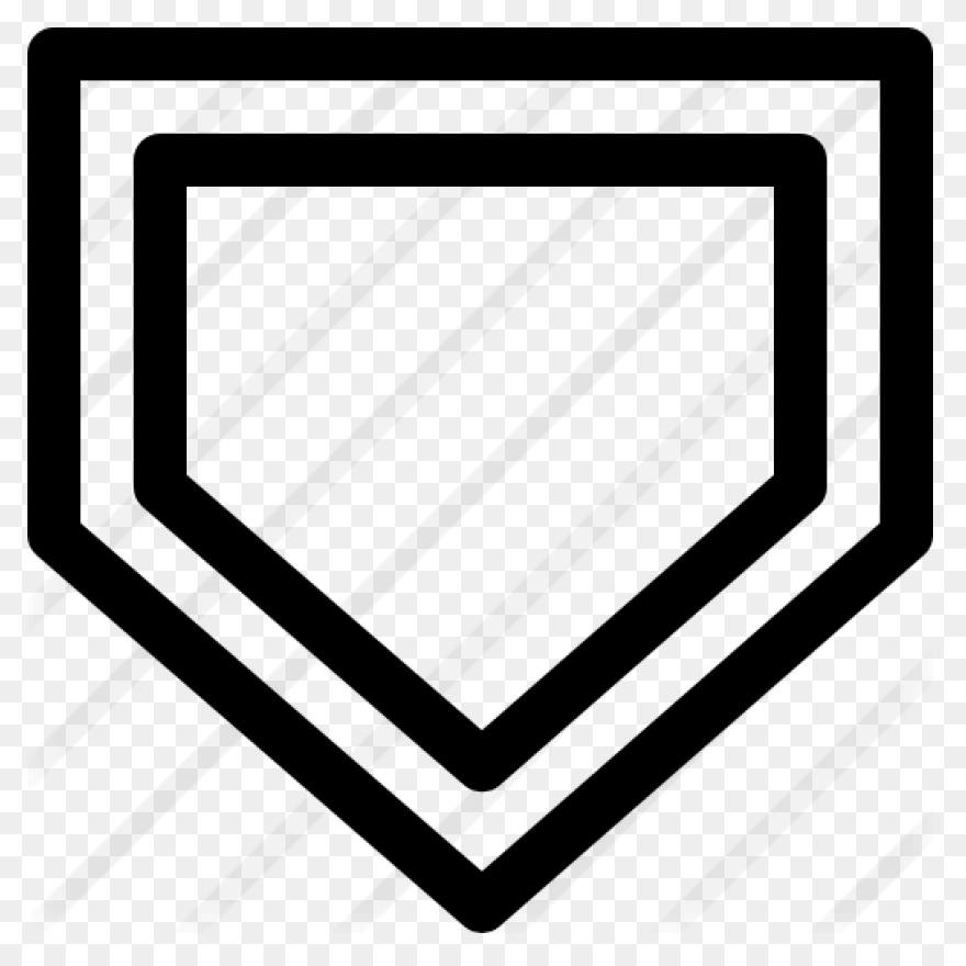 Thrown-Down Home Plate