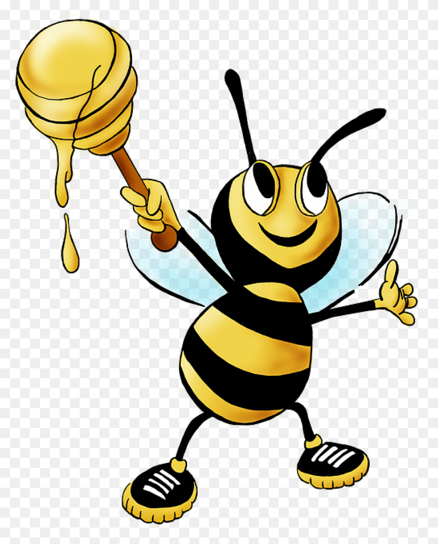 Honey Clipart Honey Bee - Animated 
