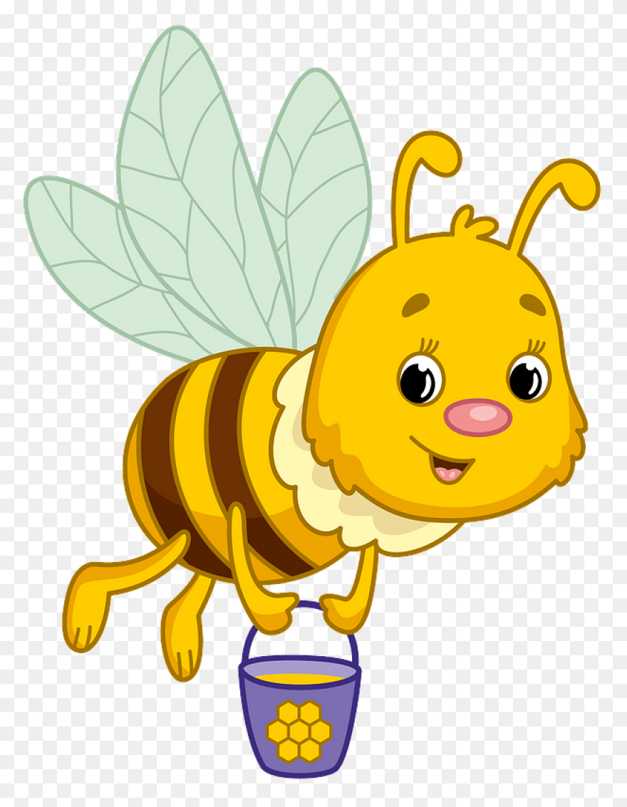 Honey Clipart Honey Bee - Animated 