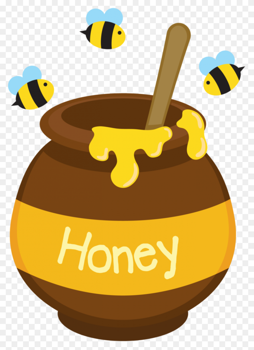 Honey Clipart Honey Bee - Animated 