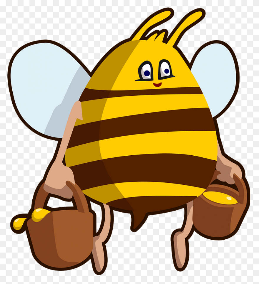 Honey Clipart Honey Bee - Animated 