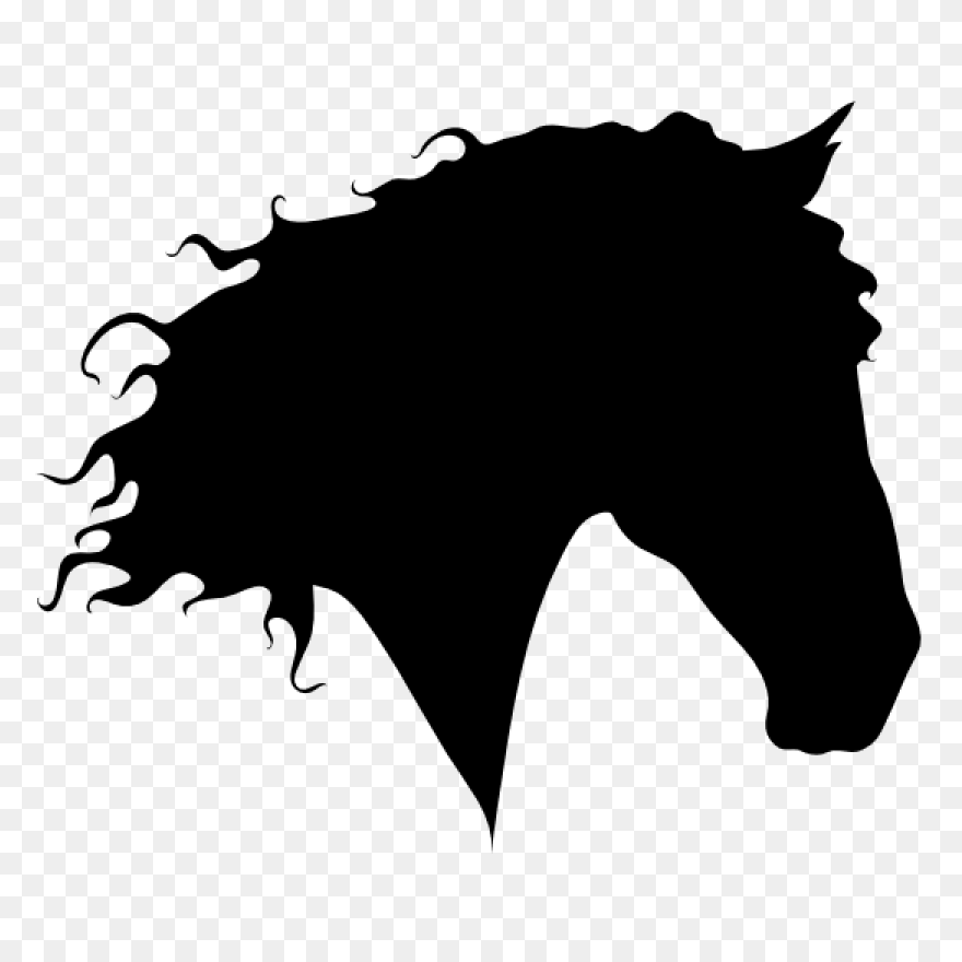 Clip Art Horse Head | Horse Head, S