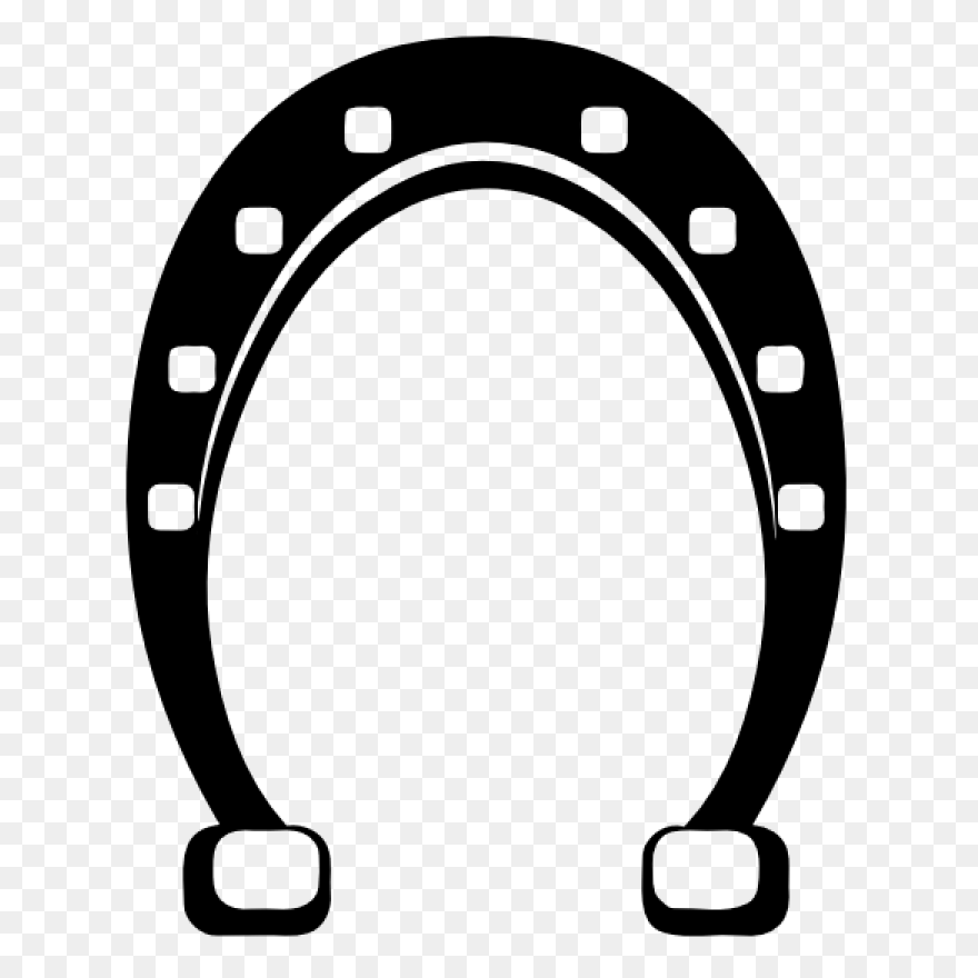 Basic Horseshoe Sticker - Horseshoe