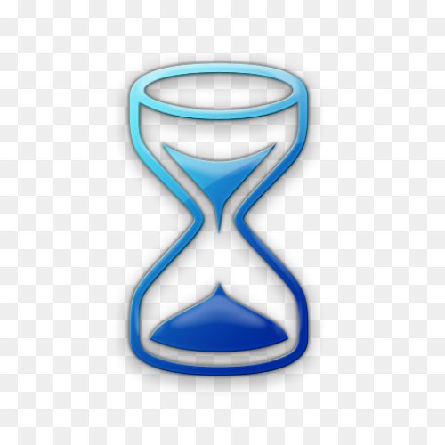 Hour Glass Sticker