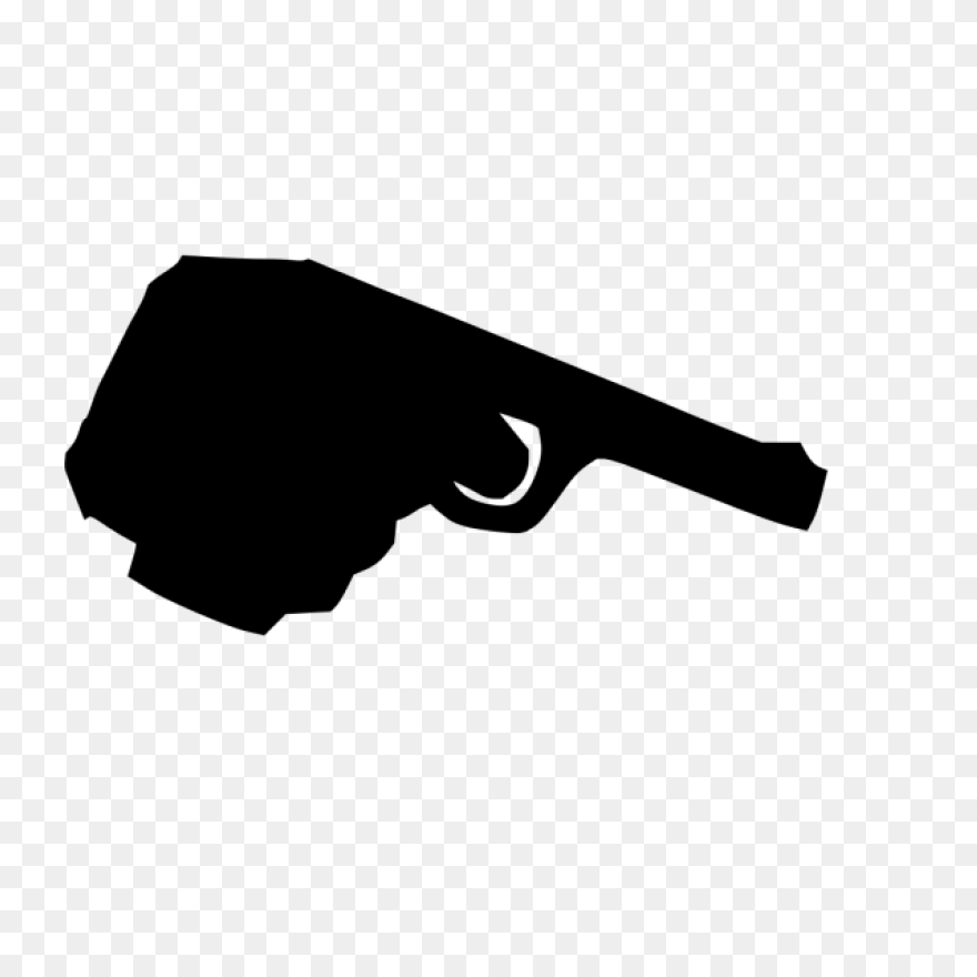 Hand Holding A Gun Royalty Free Vec