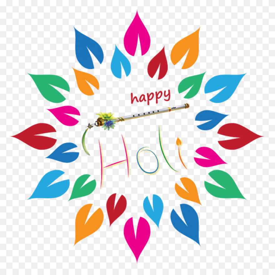 Holidays Finger Hand Line For Holi 
