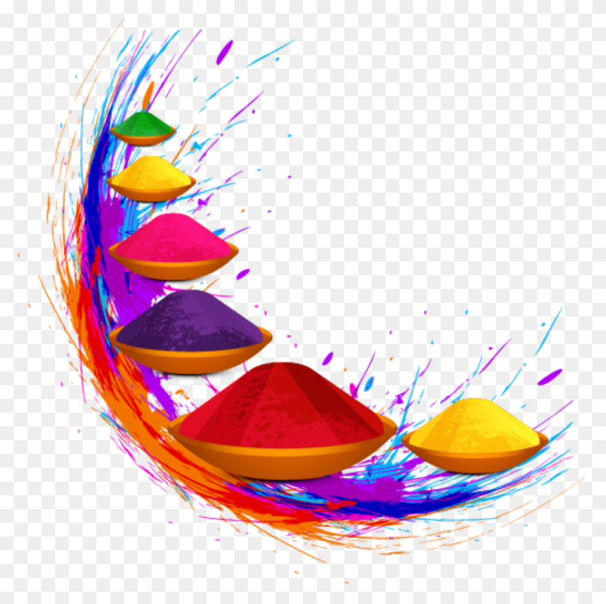 Holidays Finger Hand Line For Holi 