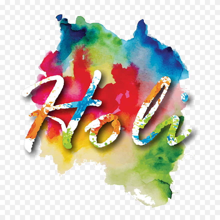 Holidays Finger Hand Line For Holi 