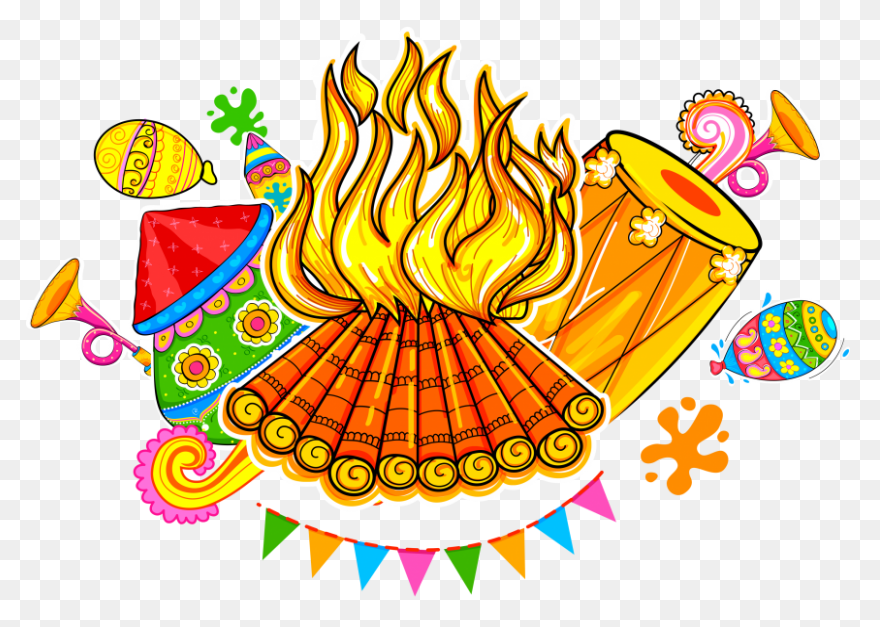 Holidays Finger Hand Line For Holi 