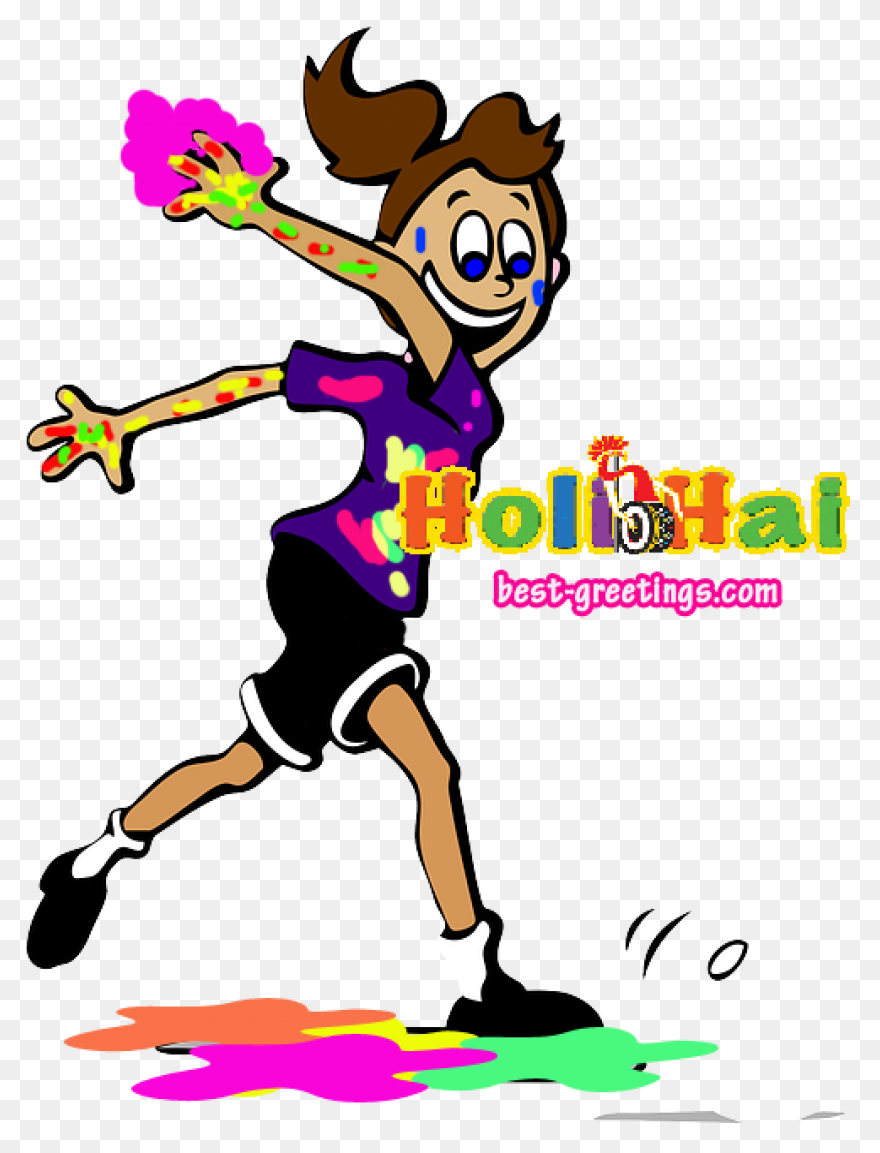 Holidays Finger Hand Line For Holi 