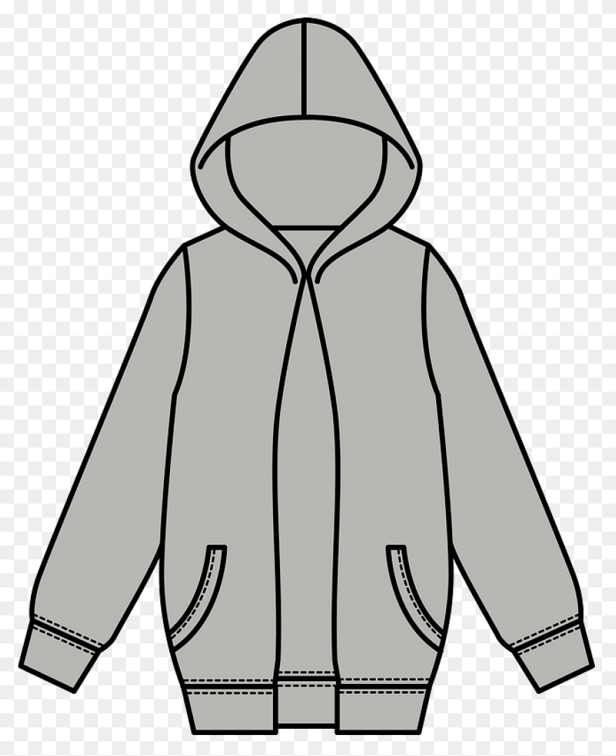 Maroon Colour Hoodie Clipart Hoodie