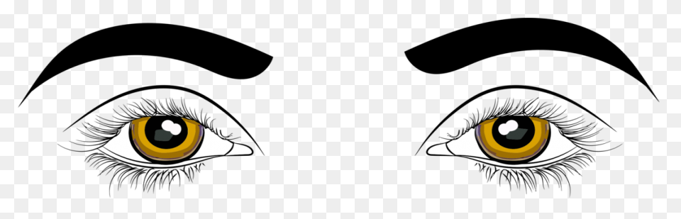 Cartoon Human Eyes Png Clipart - Human Eyes