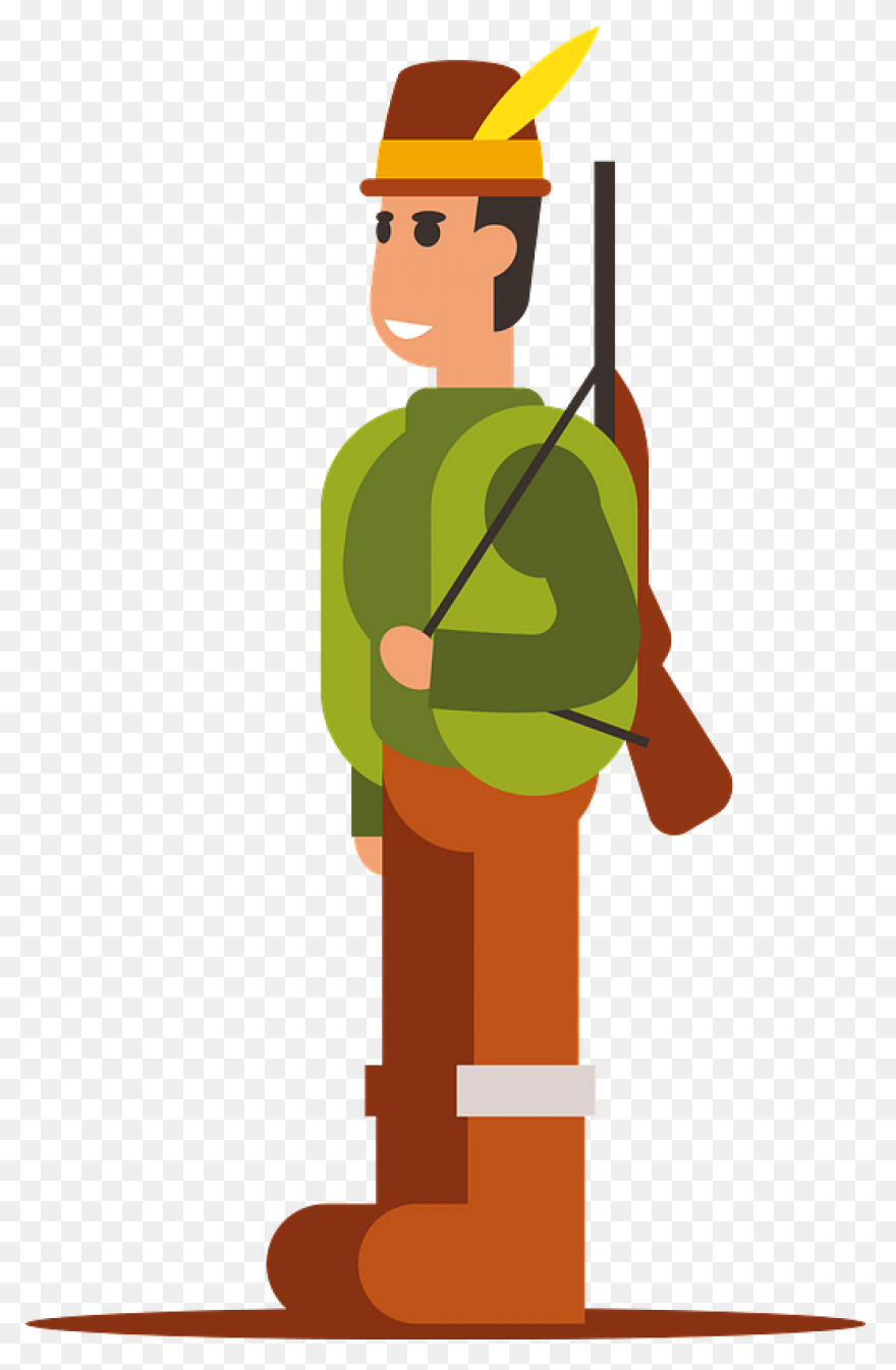 Free Hunting Clipart Hunter PNG-Web