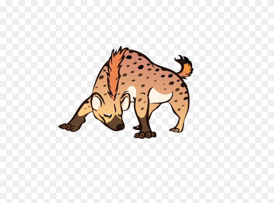 Cute Hyena Clipart Lrg 61 #wp18T5 -