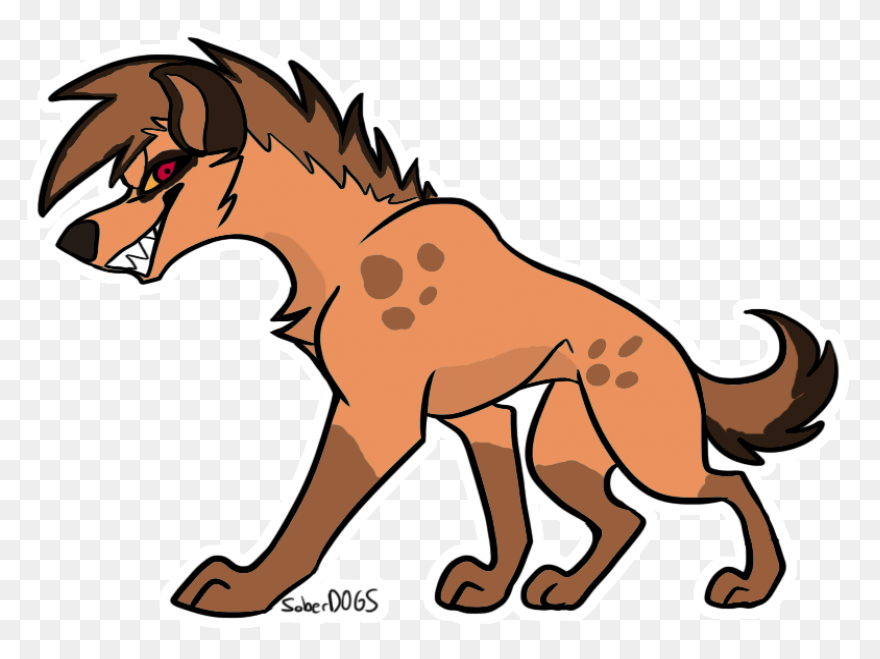Cute Hyena Clipart Lrg 61 #wp18T5 -