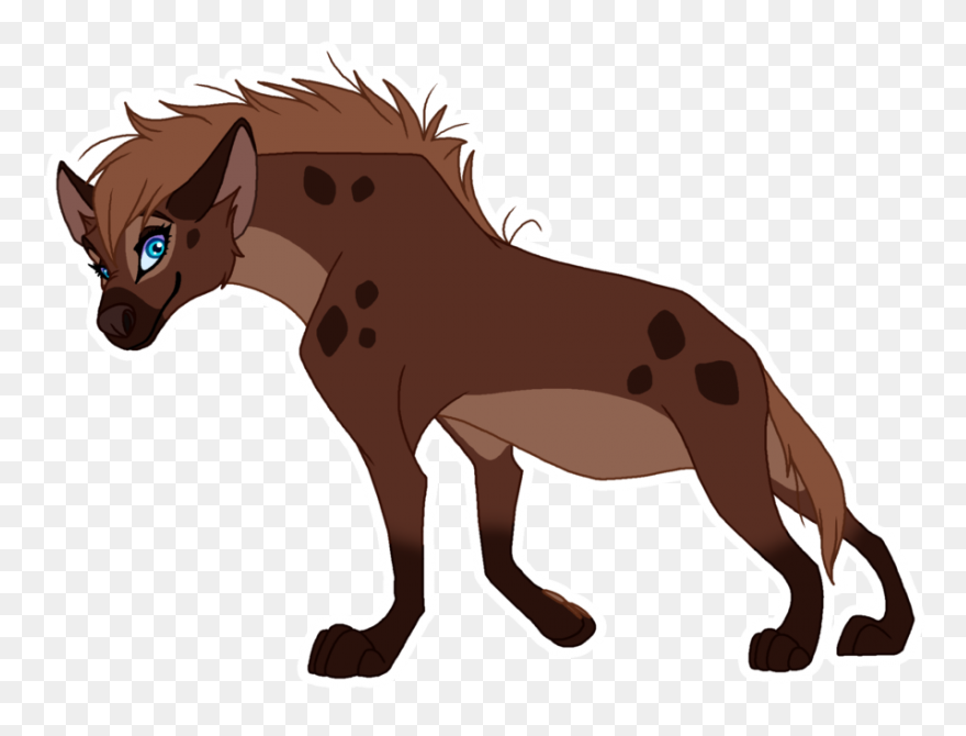 Cute Hyena Clipart Lrg 61 #wp18T5 -
