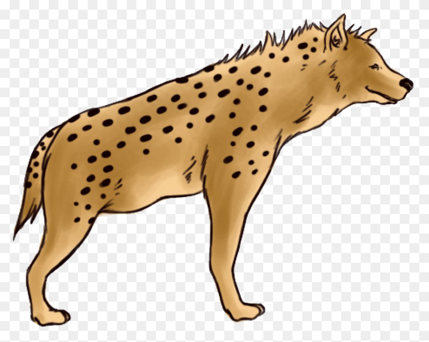 Cute Hyena Clipart Lrg 61 #wp18T5 -