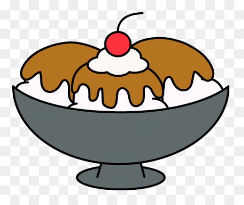 Hot Fudge Ice Cream Sundae - Free C
