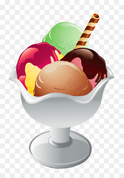 Hot Fudge Ice Cream Sundae - Free C