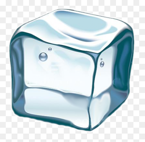 Melt Ice Cube - Free Vector Graphic