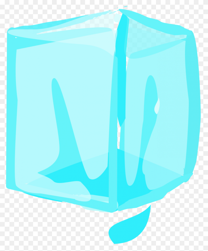 Melt Ice Cube - Free Vector Graphic