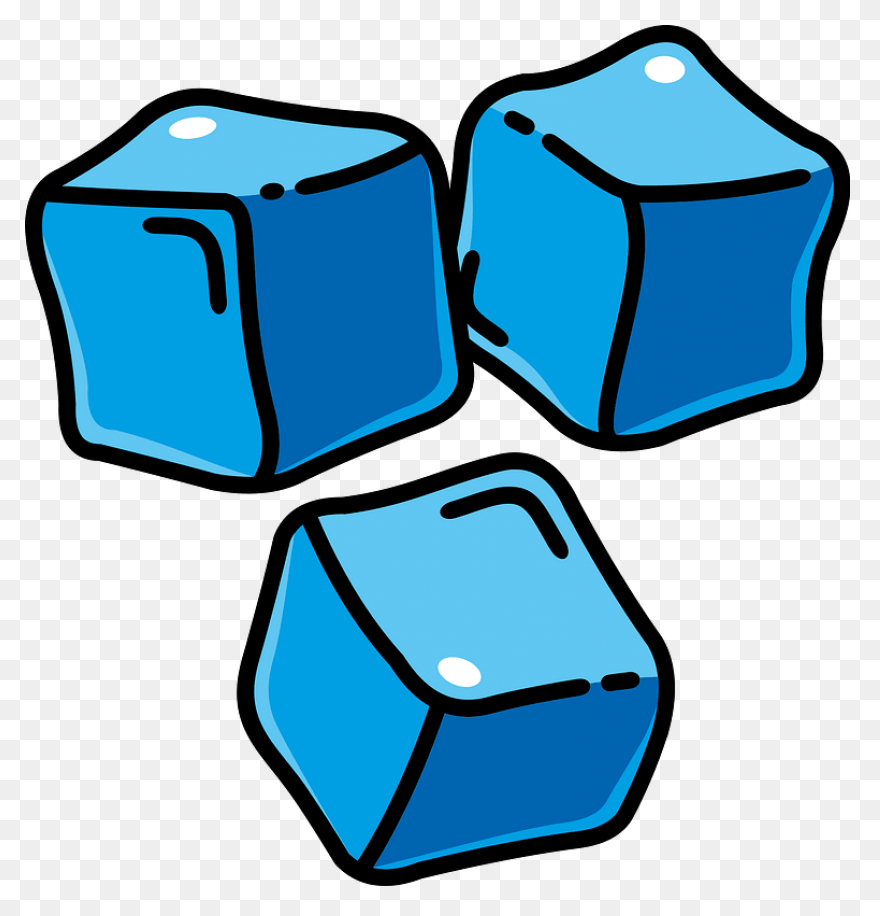 Melt Ice Cube - Free Vector Graphic