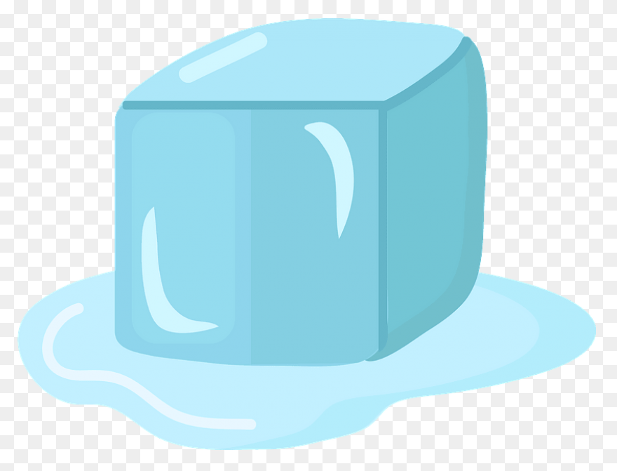 Melt Ice Cube - Free Vector Graphic