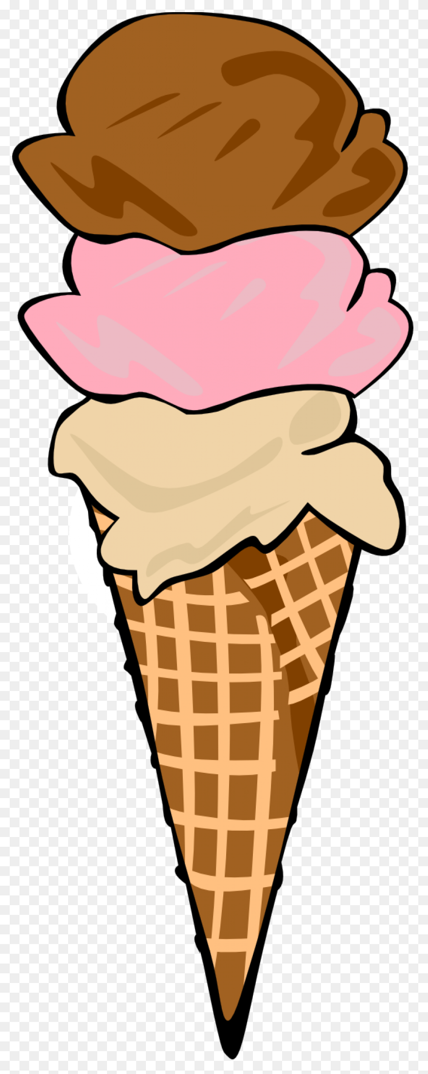 Ice Cream Cone Ice Creamne Clipart 