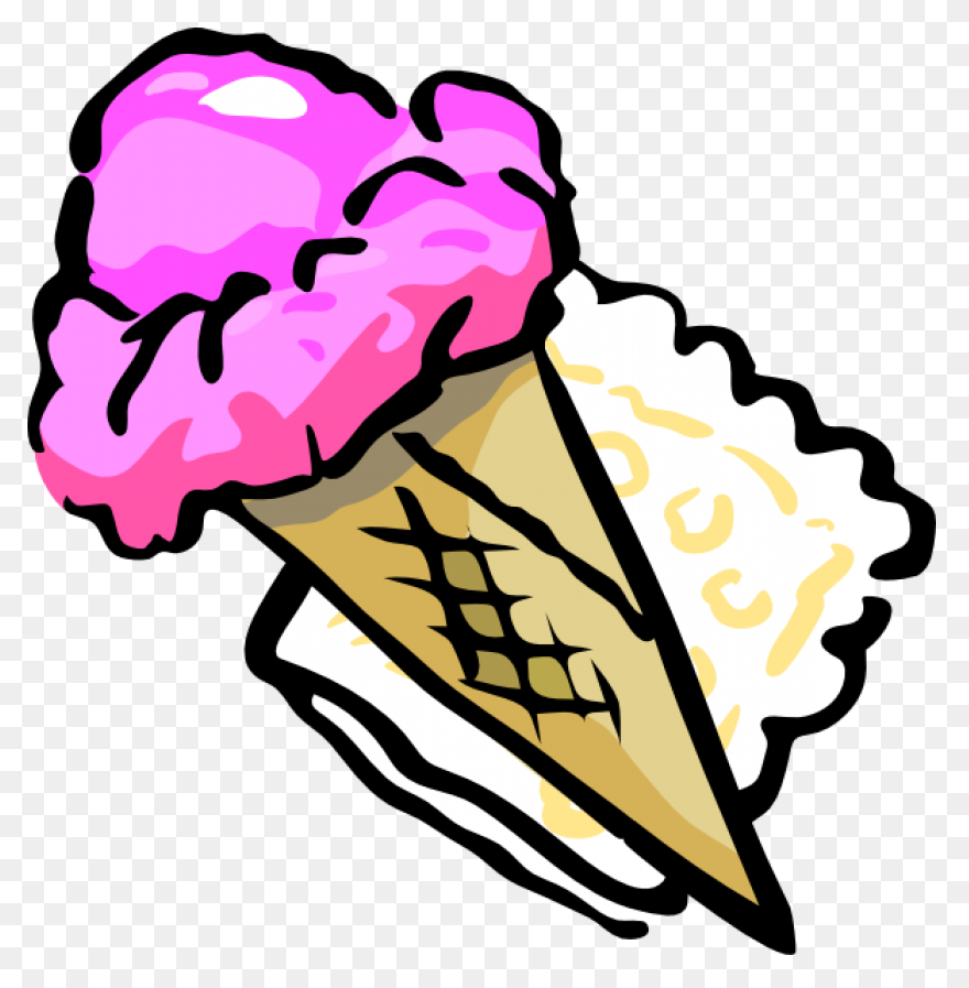 Ice Cream Cone Ice Creamne Clipart 