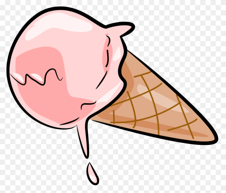 Ice Cream Clip Art - Yellow Ice Cre