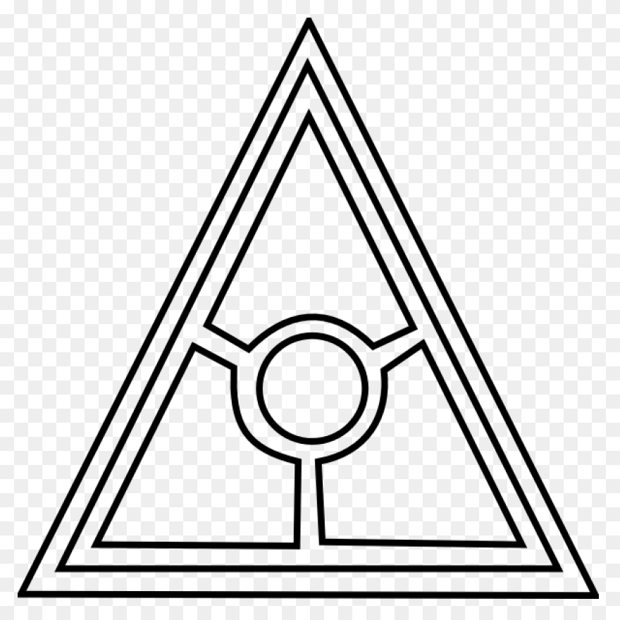 Illuminati Clipart Triangle - Pixel