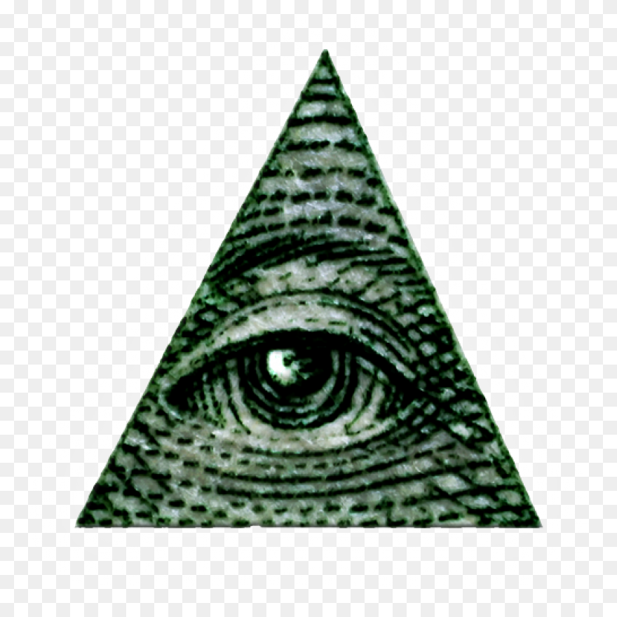 Illuminati Clipart Triangle - Pixel