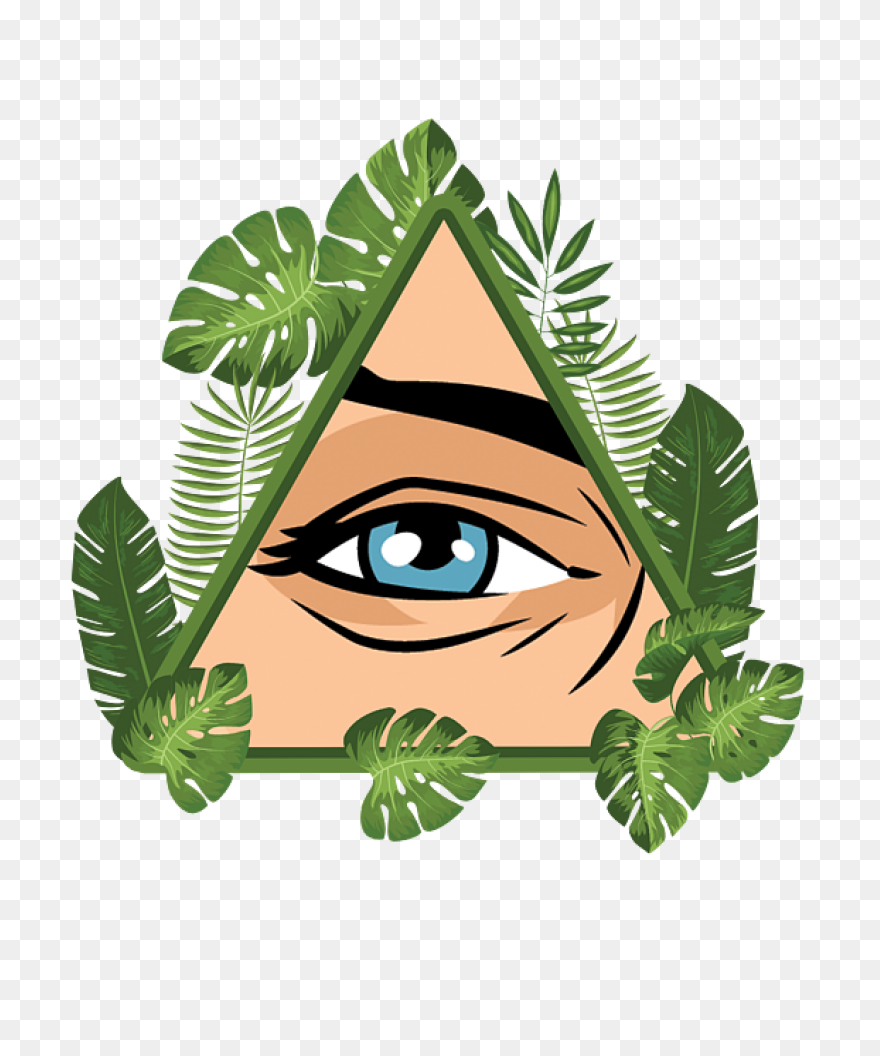 Illuminati Clipart Triangle - Pixel