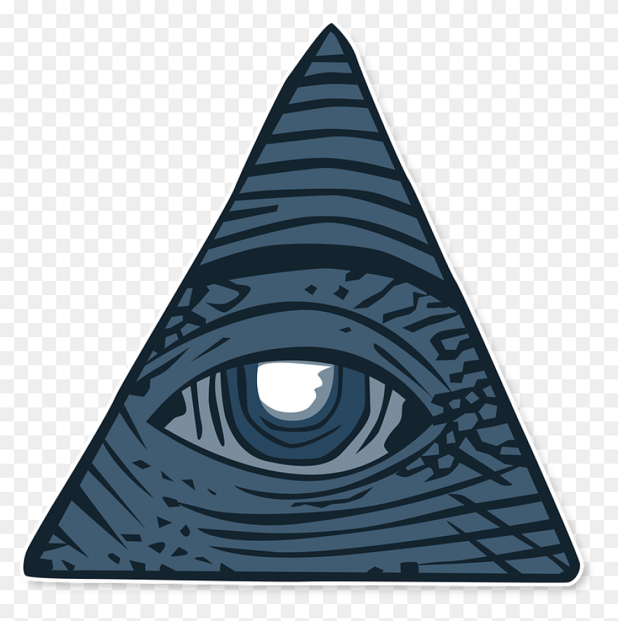 Illuminati Clipart Triangle - Pixel