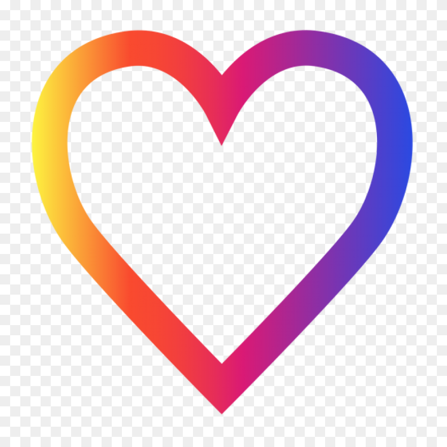Love Red Heart Instagram Like Icon 