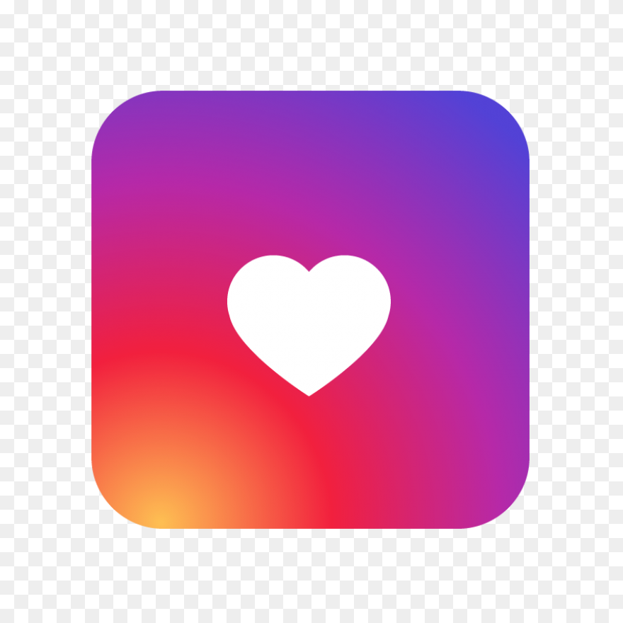 Love Red Heart Instagram Like Icon 