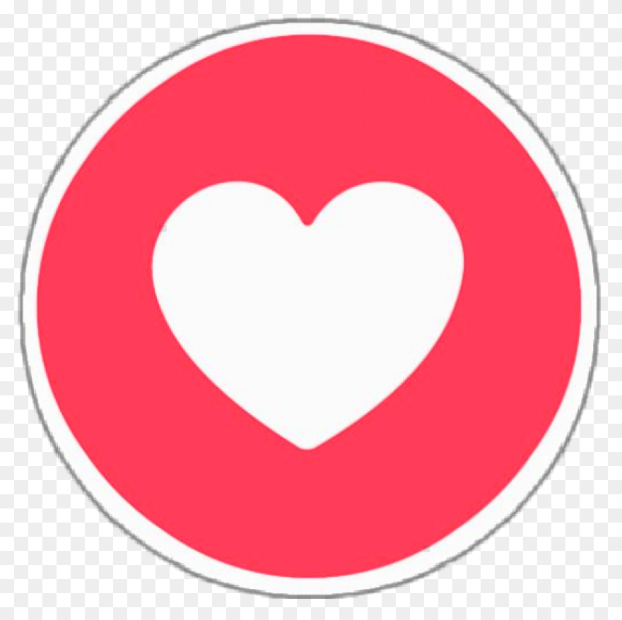 Love #heart #reaction #facebook #stiker - Instagram Heart
