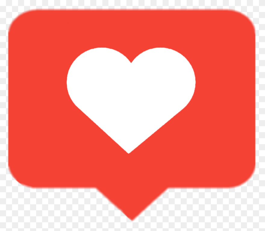 Love Red Heart Instagram Like - Instagram Heart