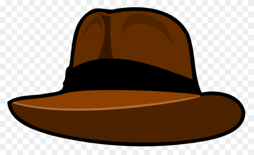 Indiana Jones Hat Clipart - Clipart