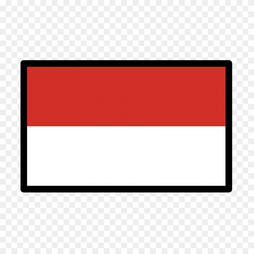 Indonesia Flag Icon Png - ClipartFl