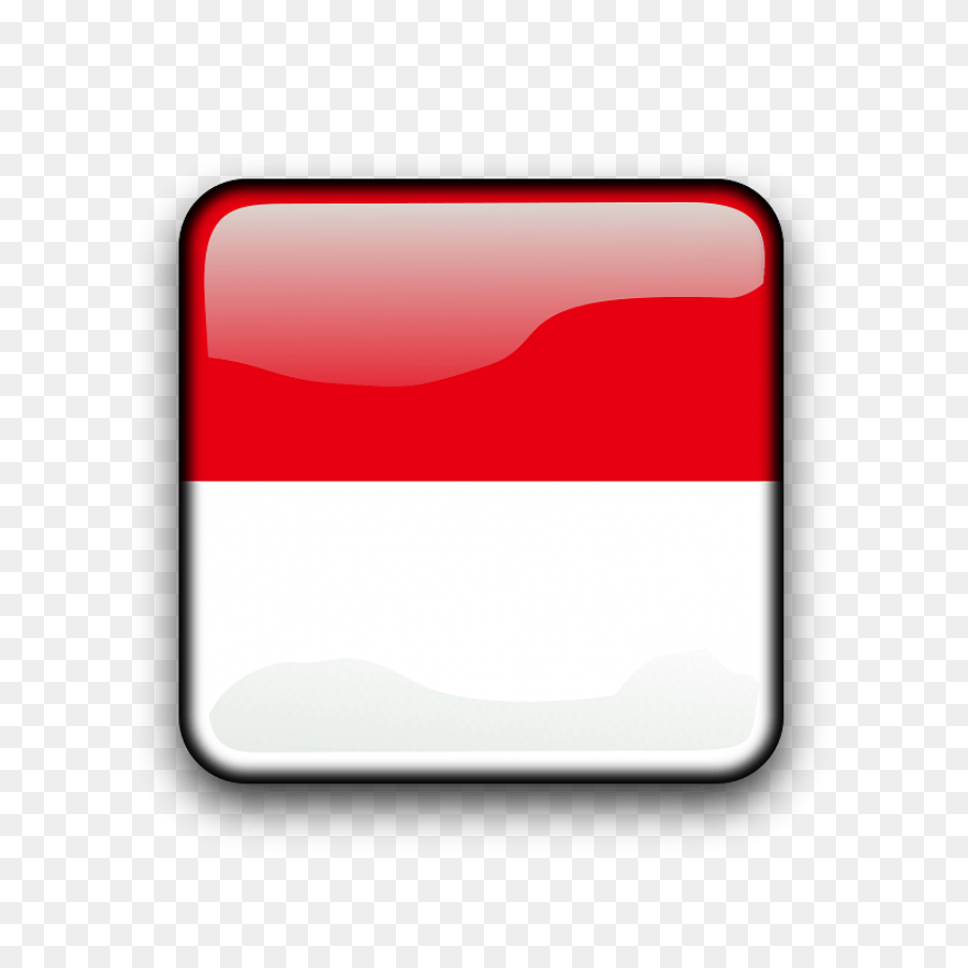 Indonesia Flag Icon Png - ClipartFl
