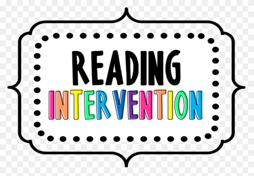 Free Reading Intervention Cliparts,