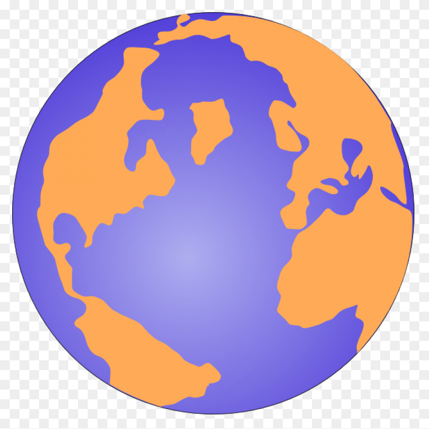 Oceania World Globe Vector Image | 