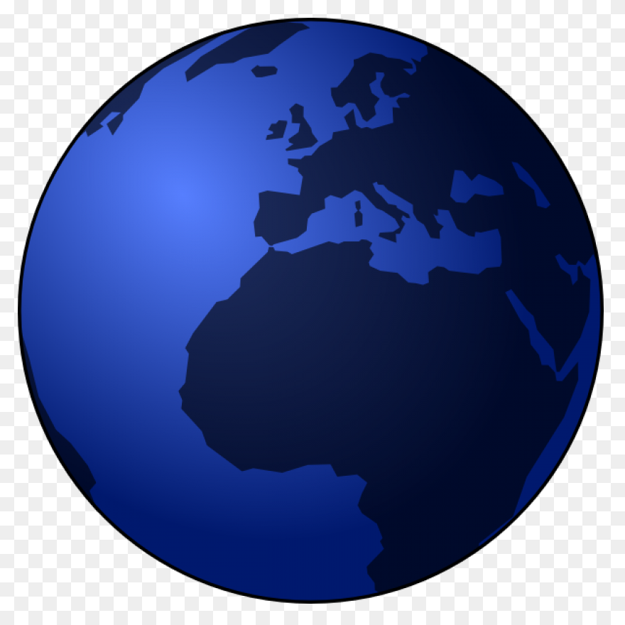 Oceania World Globe Vector Image | 