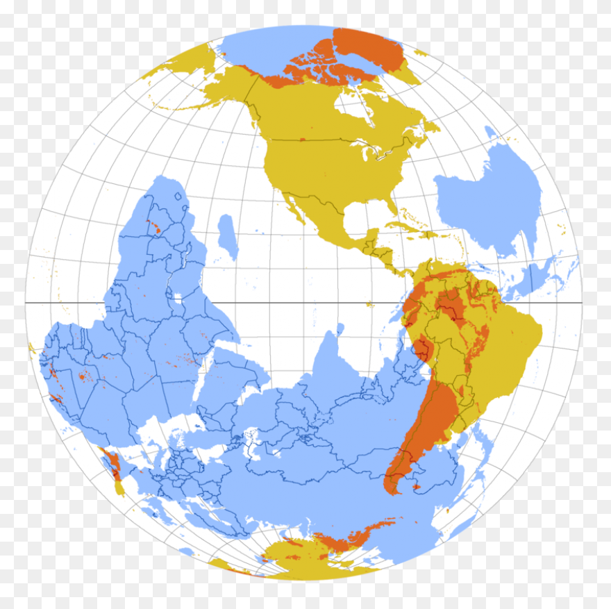 Which Country Is Located Directly - India Globe
