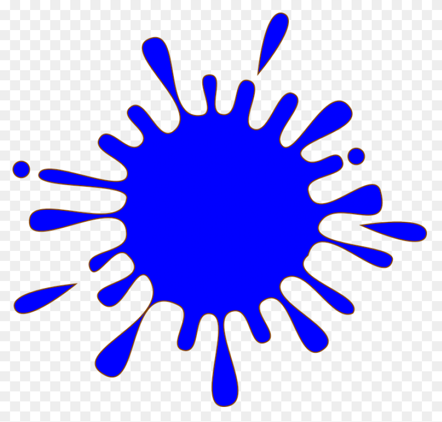 Free Photo Ink Blue Splash Drop Wat